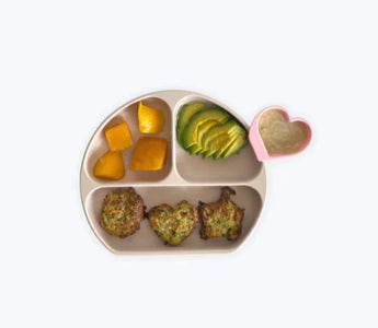 Must-Try Easy Zucchini Fritters in Air fryer (or Pan) with Tahini Dipping Sauce - Bumkins