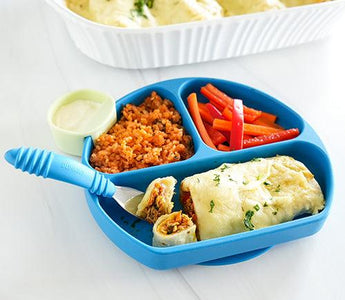 Chicken Veggie Enchiladas Verdes - Bumkins