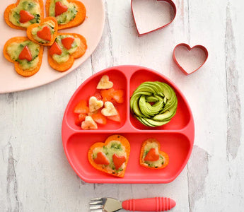 Valentine's Day Bites: Heart-Shaped Sweet Potato Pizzas & Puff Pastry Apple Tarts - Bumkins