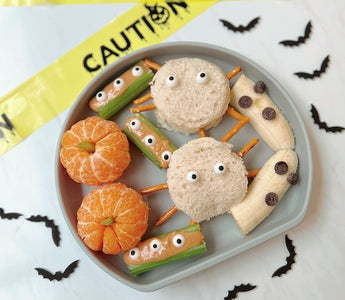 Spooky and Spirited Halloween Snack Plate 🎃🕷️👻 - Bumkins