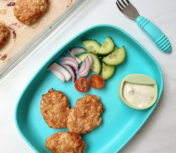 Deconstructed Kebabs w/ Fresh Yogurt Dip - Bumkins