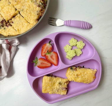 Delicious One-Pan Asparagus Frittata - Bumkins