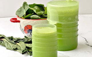 Refreshing Healthy Shamrock Shake Recipe! - Bumkins