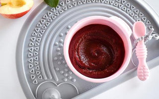 Simple Nutrient-packed Apple Carrot Beet and Spinach Purée - Bumkins