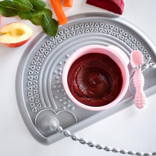 Simple Nutrient-packed Apple Carrot Beet and Spinach Purée - Bumkins