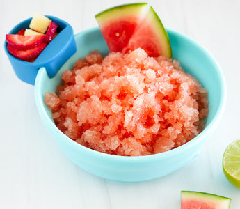 Four-Ingredient Frozen Watermelon Granita - Bumkins