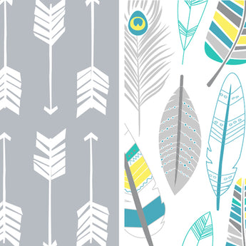 Arrows + Feathers Collection - Bumkins