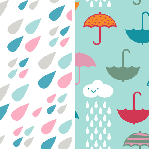 Raindrops + Umbrella