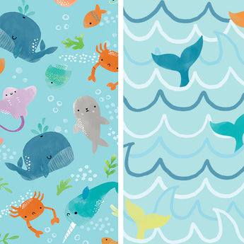 Ocean Life + Whale Tail Collection - Bumkins