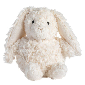 Plush, Sunny Sprouts Bunny: fluffy round cream bunny stuffed animal.