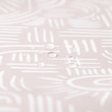 Close-up of water droplets on Bumkins Short-Sleeved Smock: Wander.