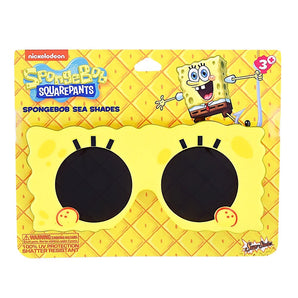 Sunstaches Lil Characters Spongebob sunglasses for kids 3+, offer UV protection and come in sea-themed packaging.
