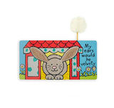 Jellycats If I Were a Bunny book features a bunny with velvety ears, fluffy tail, meeting European Safety Standards.