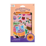 OOLYs Cat Cafe Scented Stickers feature chocolate-themed cafe items and adorable cat designs.