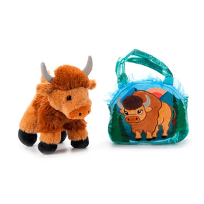 Bison with Purse
