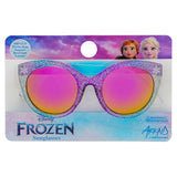 Shine with Sunstaches Arkaid Frozen Cateye sunglasses featuring UV protection and playful cartoon packaging.