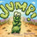 Barb the Clever Cactus grins in a desert with Jump! above. Art by Guy Porfirio. Treasure Chest Books Jump! Hardcover Book.