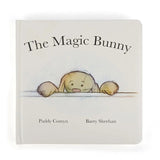 The Magic Bunny Book by Jellycat features a curious bunny peeking over a ledge in this charming childrens story.