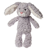 Plush, Putty Shadow Bunny: fluffy light purple bunny stuffed animal with white details on ears and mouth.