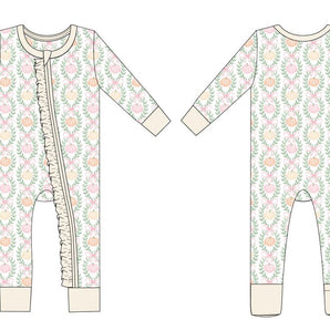Convertible Romper, Amber Ruffle
