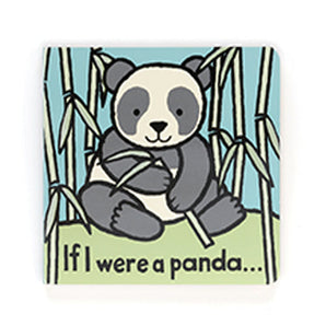 Jellycats If I Were A Panda Book shows a panda with bamboo.