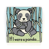 Jellycats If I Were A Panda Book shows a panda with bamboo.
