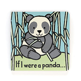Jellycats If I Were A Panda Book shows a panda with bamboo.