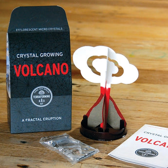 The Crystal Growing Volcano by Copernicus Toys comes with a volcano stand, instructions, and crystal powder for an exciting adventure!.