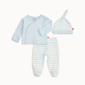 Magnetic Me, Organic Kimono Blue