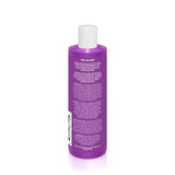 Piggy Paints Kid Safe Hair Color & Conditioner, Purple, keeps pink hair vibrant. Vegan bottle with white cap features product info.