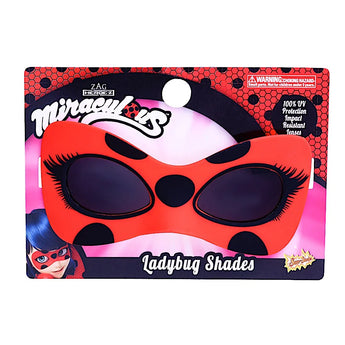 Get the look with Sunstaches Lil Characters Sunglasses, Miraculous Lady Bug, featuring UV400 protection and chic packaging.