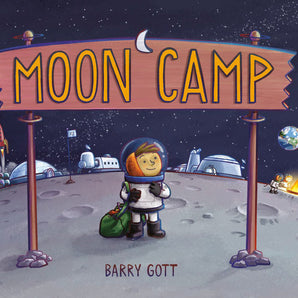 Moon Camp Hardcover Book