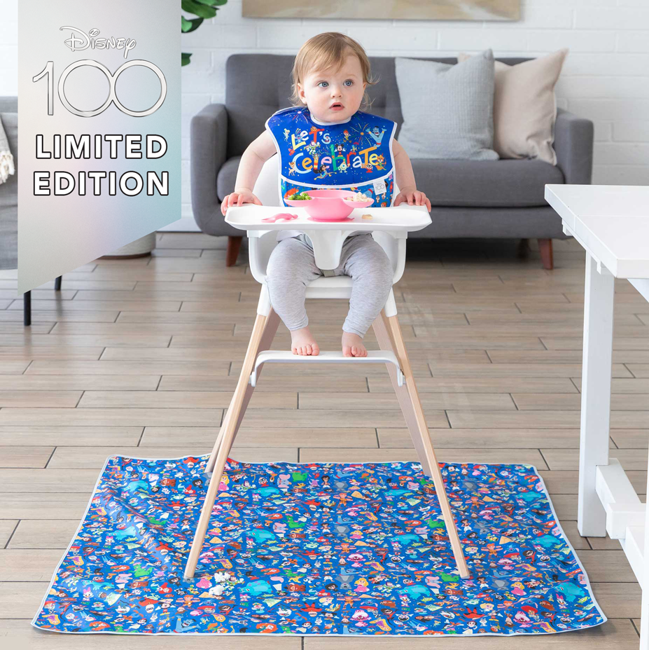 Clear Baby Splat Mat High Chair Floor Mat Messy Mat Feeding Floor Cover :  : Baby Products