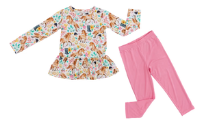 Delilah Peplum Set