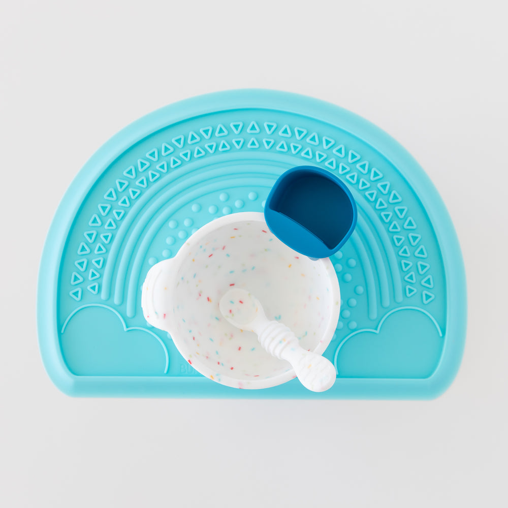 Silicone First Feeding Set: Vanilla Sprinkle