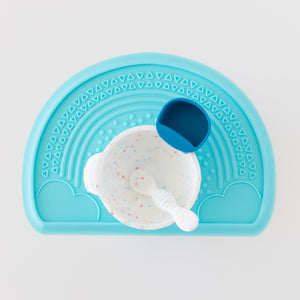 Silicone First Feeding Set: Vanilla Sprinkle