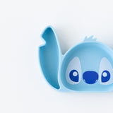 Bumkins Silicone Grip Dish: Stitch sits on a white background, partially out of frame.