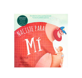 The Naciste Para Mi board book by Workman Publisher features vibrant illustrations, making it ideal for Fathers Day.