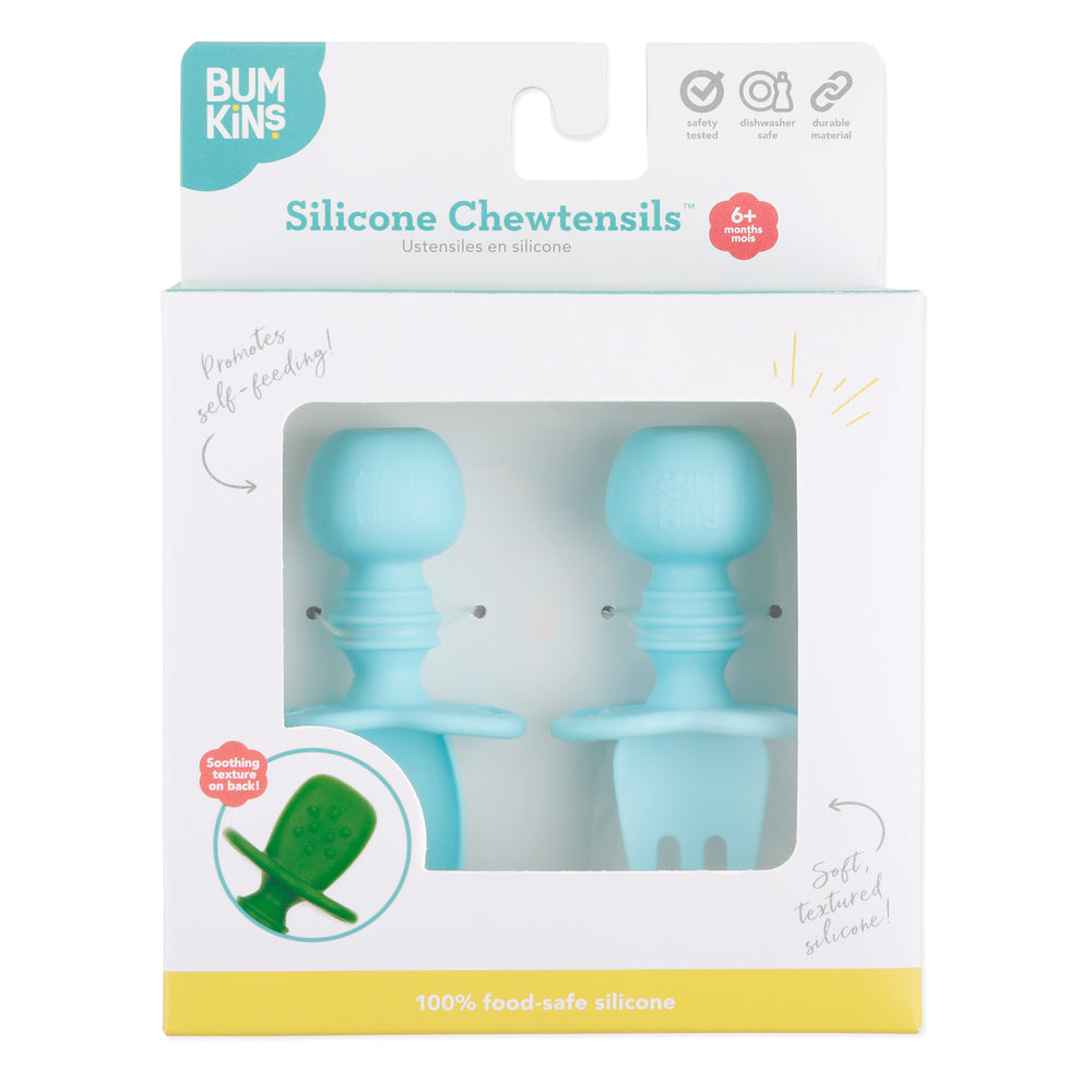 Silicone Chewtensils®: Blue