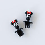 Bumkins Silicone Chewtensils®: Minnie Mouse rests on a white background.