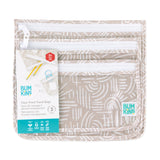 Bumkins Clear Travel Bag 3-Pack: Wander is shown with its packaging tag.