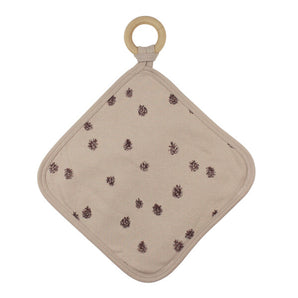 Organic Lovey, Oatmeal Pinecone