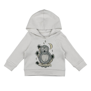 Organic Hoodie, Owl Hoo?