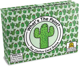 Whats The Point? by Cactus Card Game LLC: A family-friendly strategy game with cactus illustrations for 2-6 players, ages 9+.