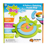 Bugzzle Game by Fat Brain Toy Co challenges young minds with colorful pieces, perfect for ages 3+ to boost math and problem-solving skills.