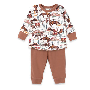 Tee & Pants Set, Western Spirit