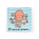 Jellycat, If I Were an Octopus Board Book: Features a smiling cartoon octopus on a wavy blue background.