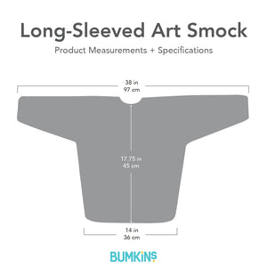 Long-Sleeved Art Smock: Dinosaurs