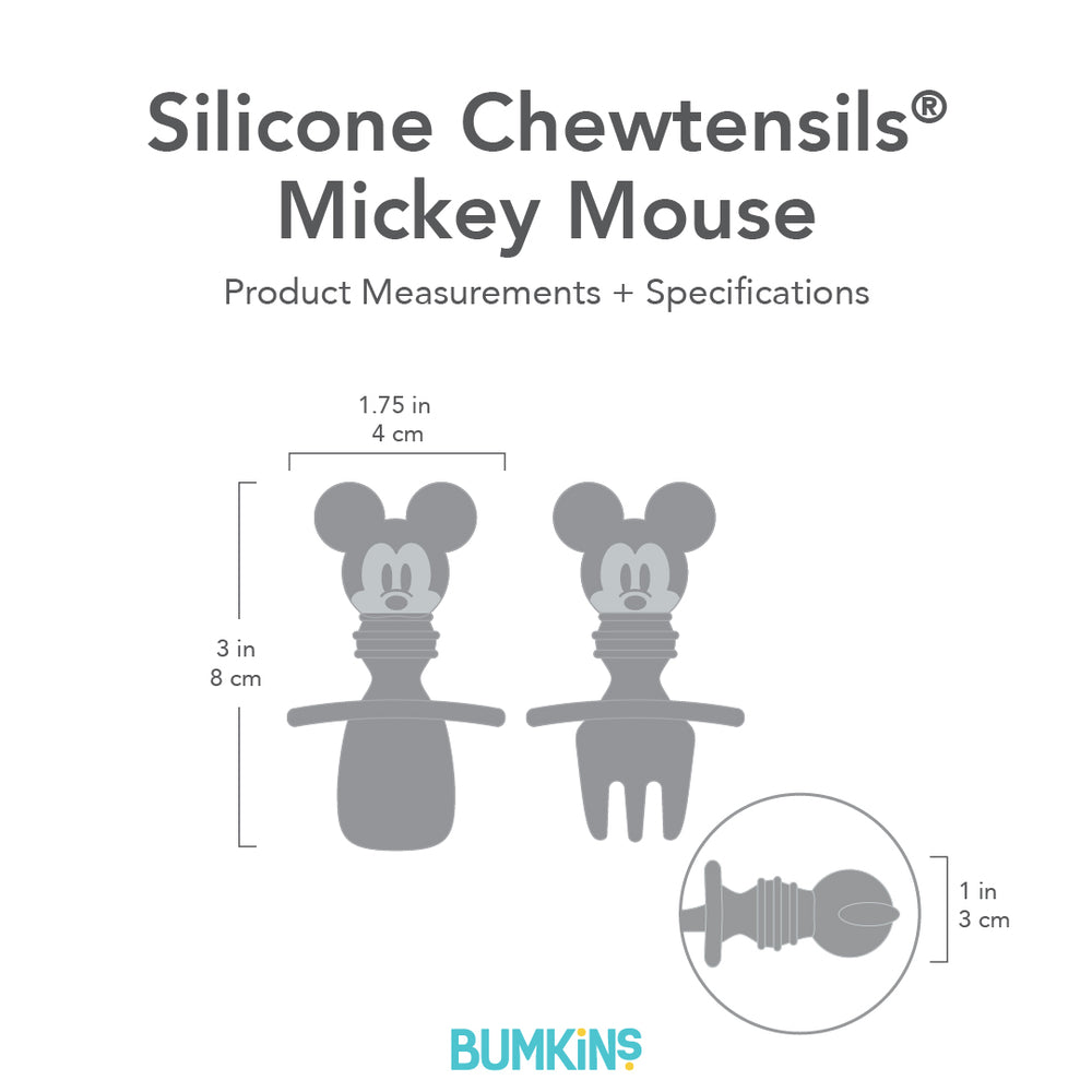 Silicone Chewtensils®: Mickey Mouse