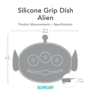 Silicone Grip Dish: Toy Story Alien